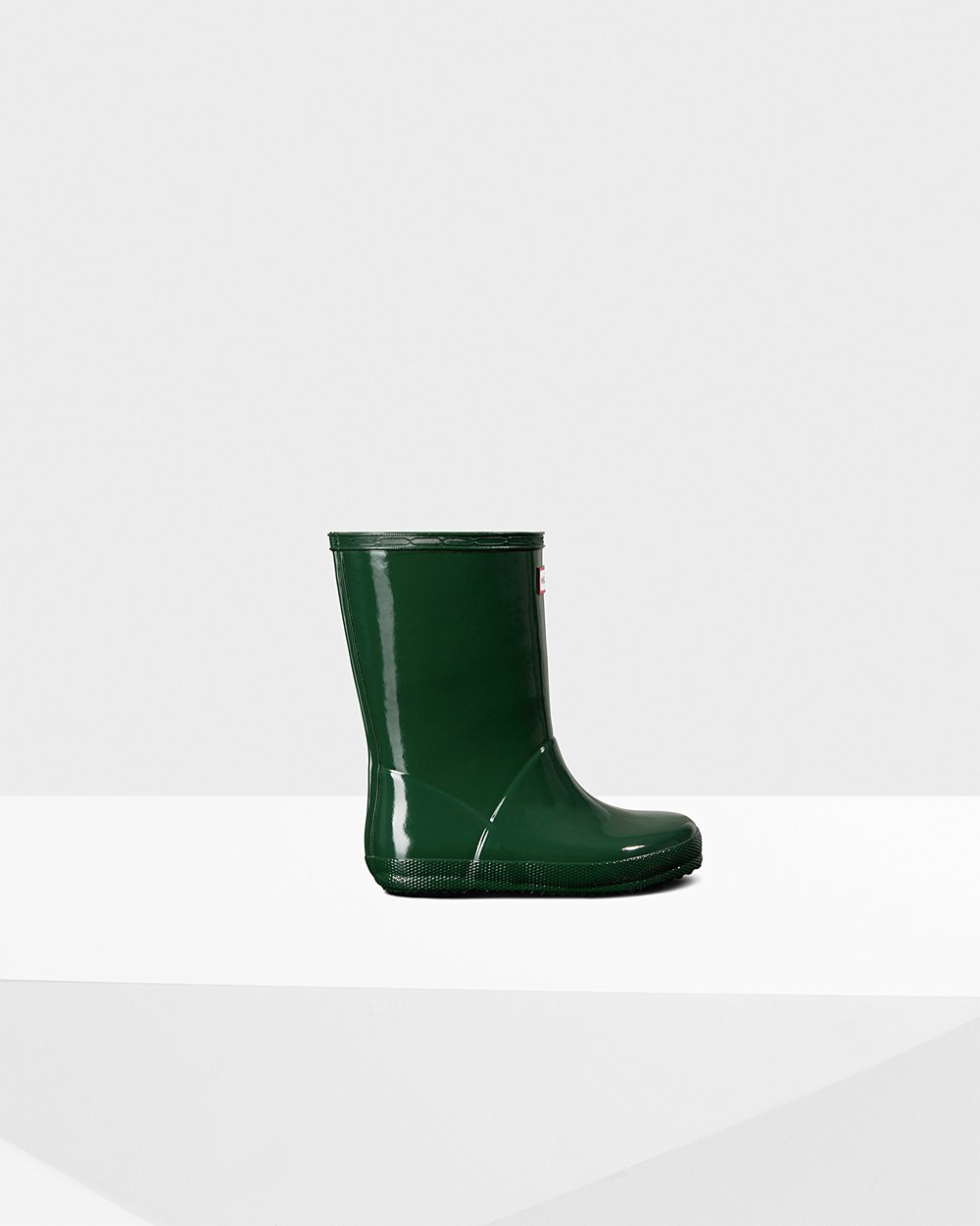 Regenlaarzen Kinderen - Hunter Original First Classic Gloss - Groen - 81JOEMQLG